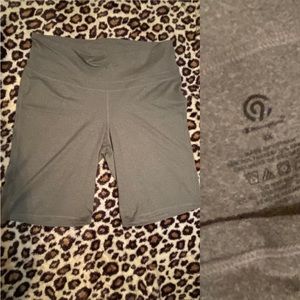 Plus size biker shorts